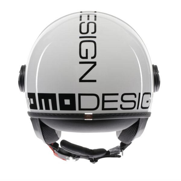 CASCO JET MOMO DESIGN FGTR CLASSIC E2206 - BIANCO/NERO - immagine 5