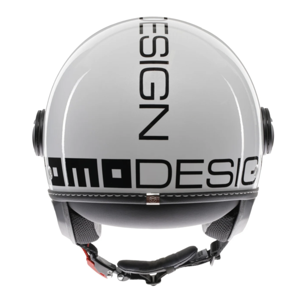 CASCO JET MOMO DESIGN FGTR EVO E2206 - BIANCO QUARZO/NERO - immagine 5