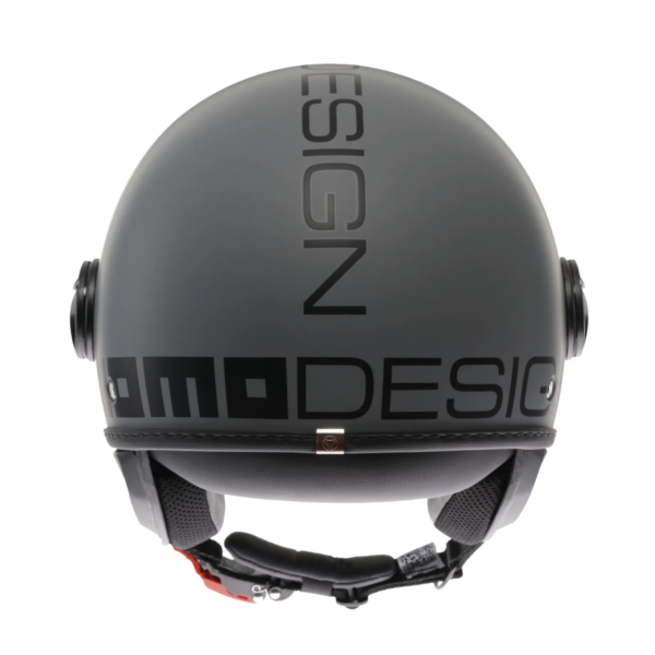 CASCO JET MOMO DESIGN FGTR CLASSIC E2206 - MATT GRIGIO/NERO - immagine 5