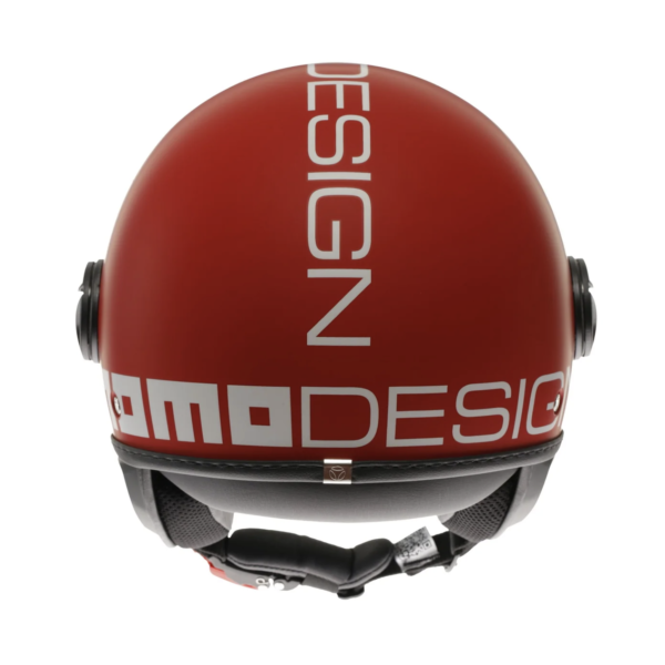 CASCO JET MOMO DESIGN FGTR CLASSIC E2206 - MATT RED / WHITE - immagine 5