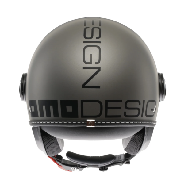 CASCO JET MOMO DESIGN FGTR EVO E2206 - TITANIUM - immagine 5