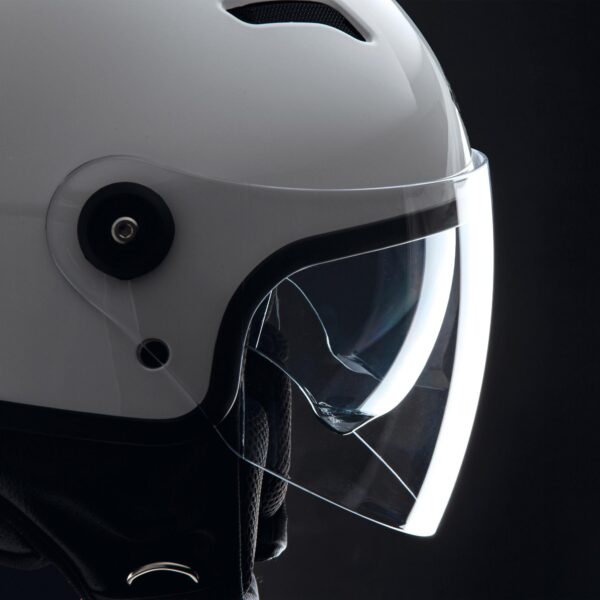 CASCO TUCANO DEMI-JET | EL TOP - BIANCO LUCIDO - immagine 6