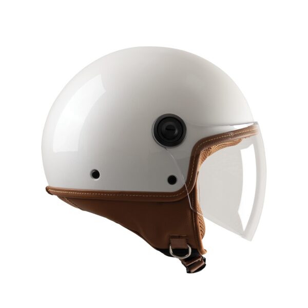 CASCO TUCANO DEMI-JET | EL JETTIN 06 - BIANCO / CUOIO - immagine 4