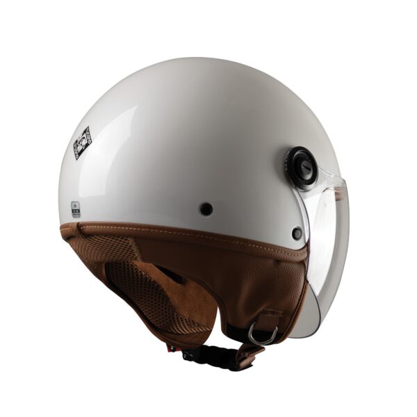 CASCO TUCANO DEMI-JET | EL JETTIN 06 - BIANCO / CUOIO - immagine 3