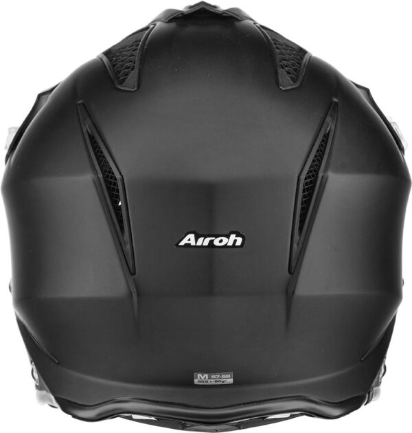 CASCO TRIAL AIROH TRR MATT BLACK - immagine 3